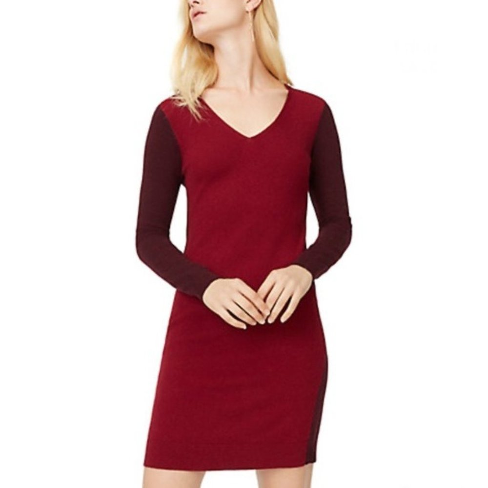 Club Monaco Trycia Wool-Blend Mini Sweater Dress